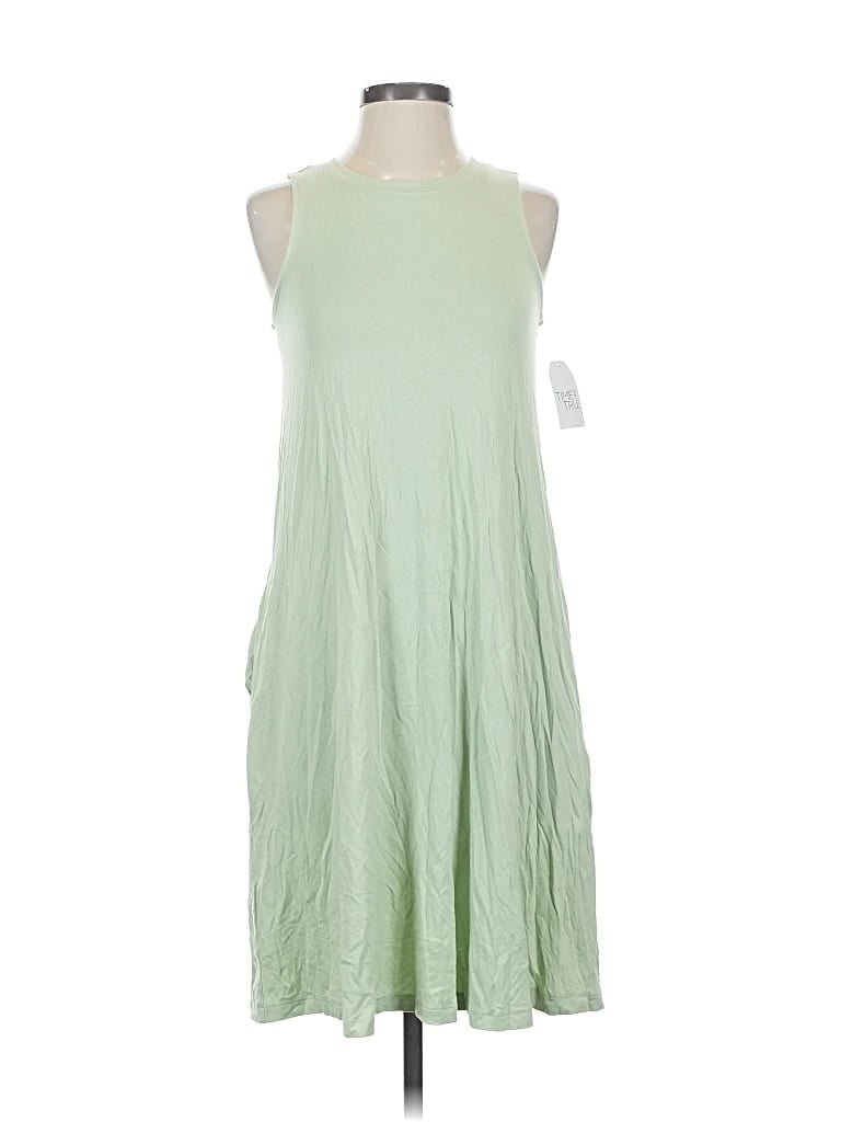 Time And Tru Casual Dress In Green