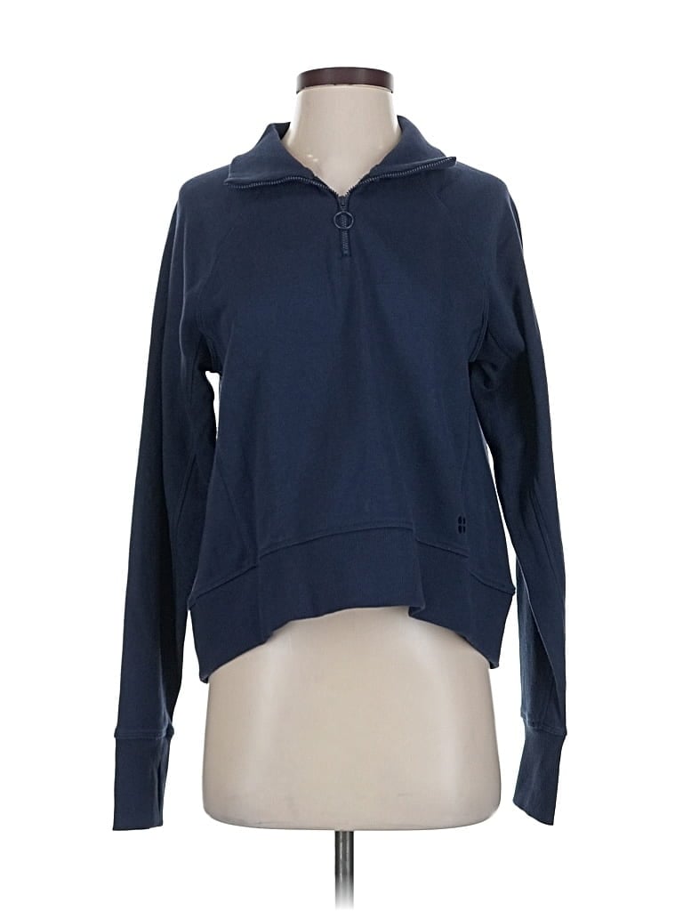 Pre-owned Sweaty Betty Sweatshirt In Blue