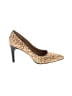 Massimo Baldi Animal Print Tan Heels Size EU 38 - photo 1