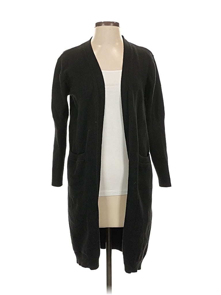 Pre-owned Zesica Cardigan Sweater In Black