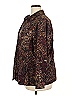 Cj Banks Print Burgundy Blazer Size 2X - photo 5