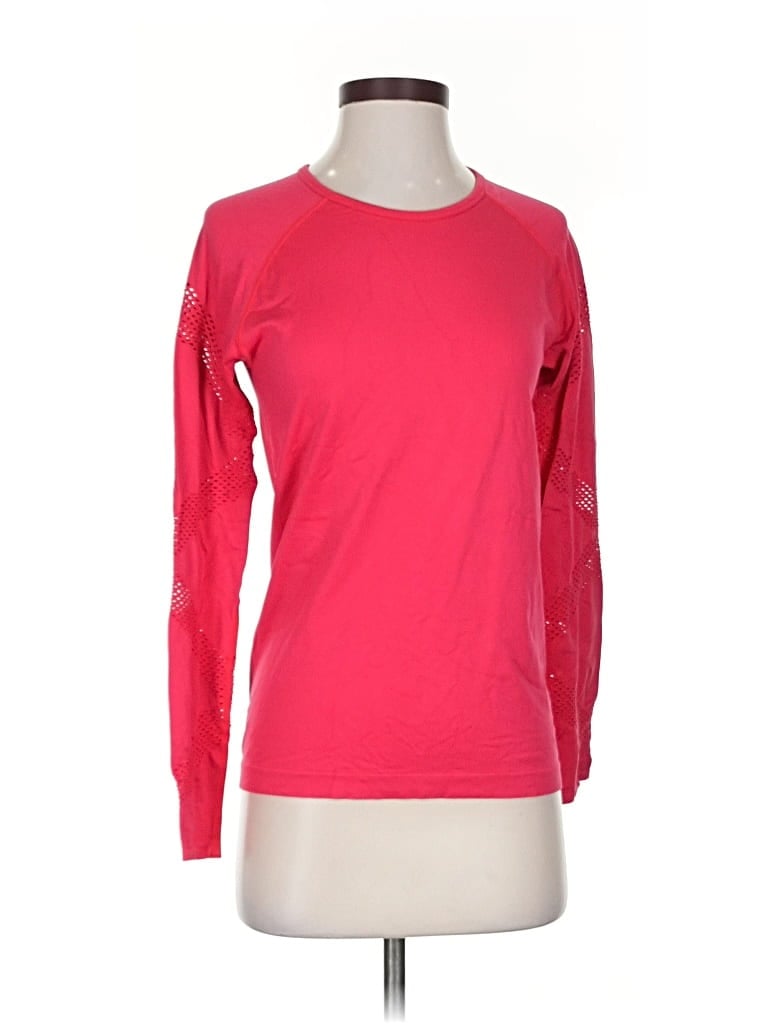 Pre-owned Fabletics Active T-shirt In Red