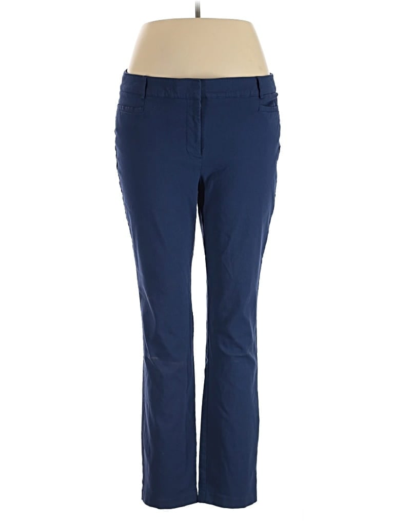 Pre-owned Roz & Ali Active Pants In Blue
