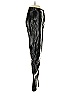 LNA 100% Polyurethane Metallic Black Casual Pants Size XS - photo 4