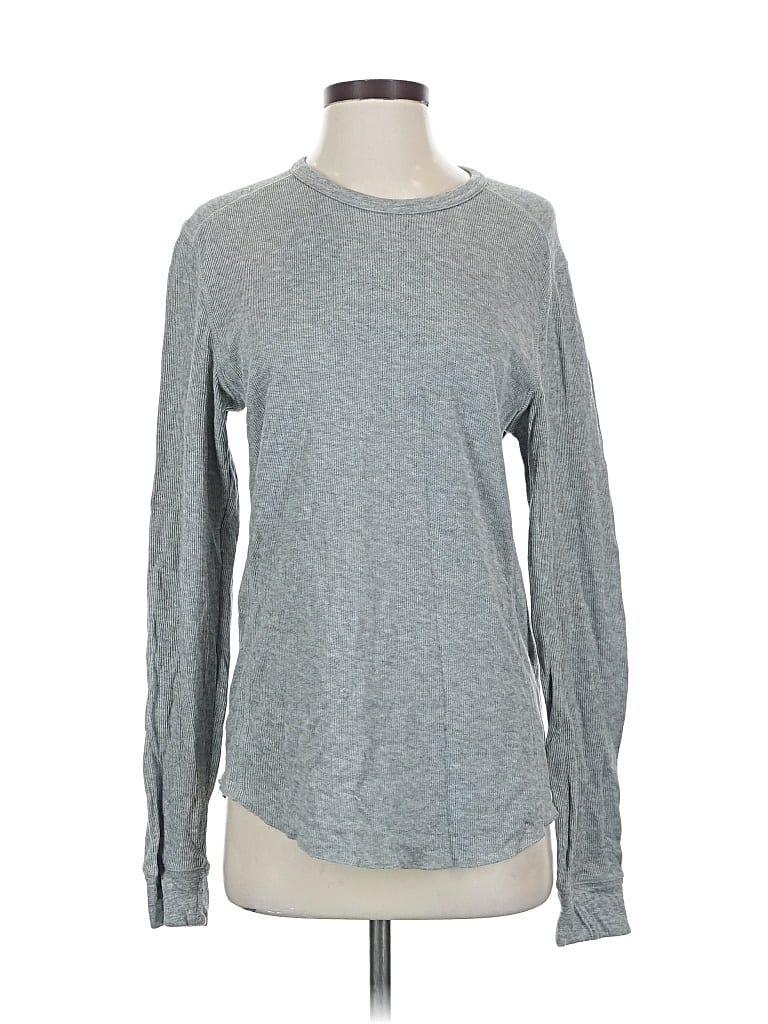 Pre-owned Vince Pullover Sweater In Gray