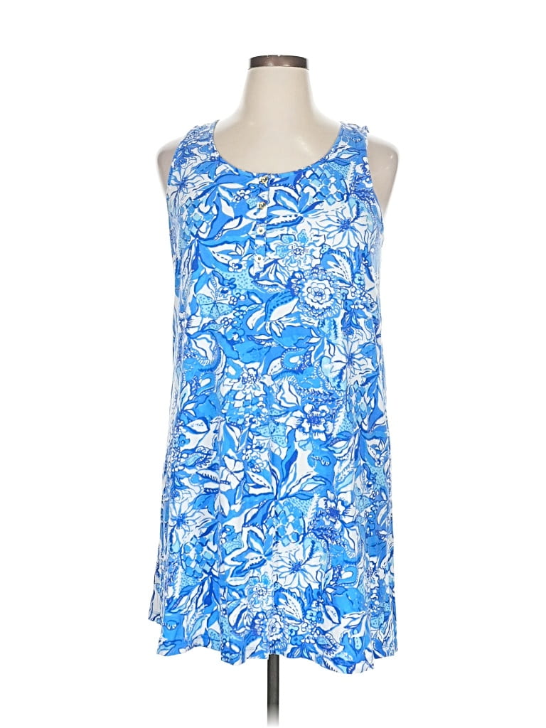 Pre-owned Lilly Pulitzer Casual Dress In Blue