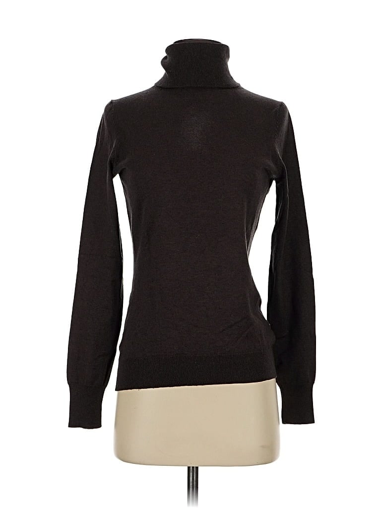Pre-owned Banana Republic Turtleneck Sweater In Brown