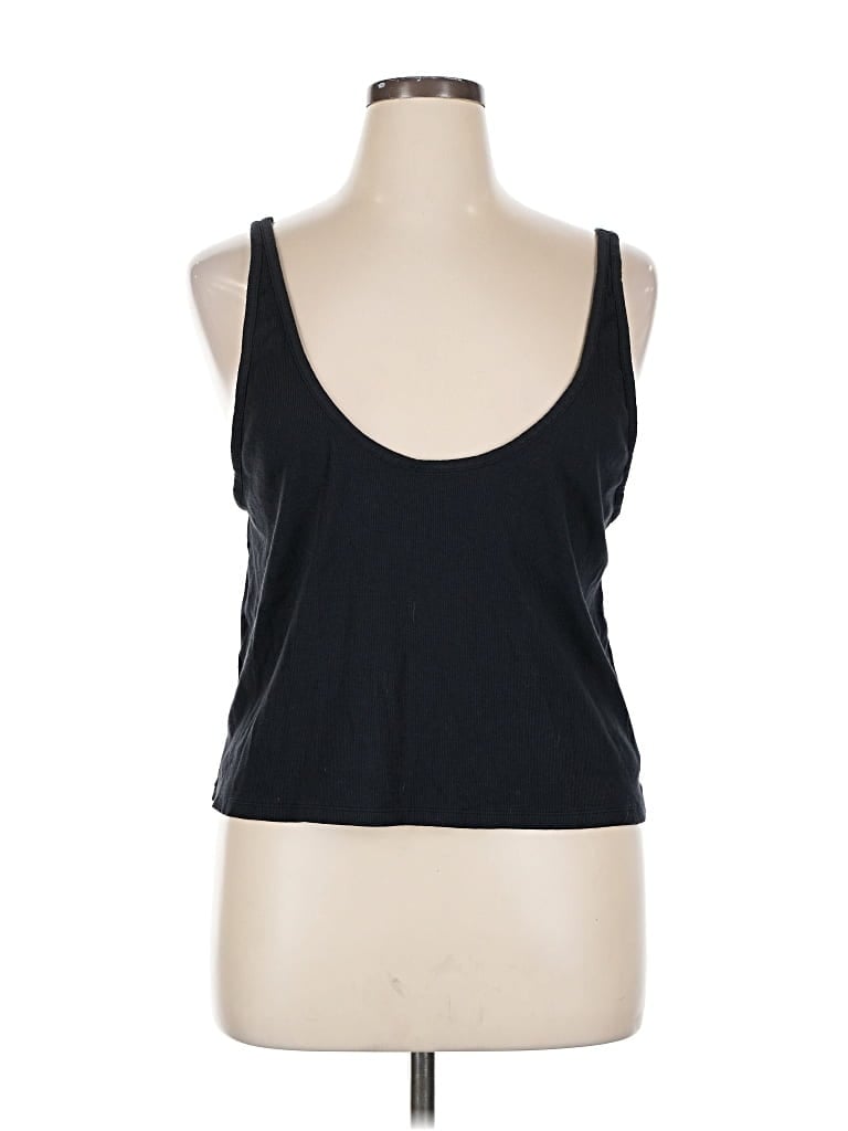 Pre-owned Savage X Fenty Tank Top Black Halter Neckline Tops