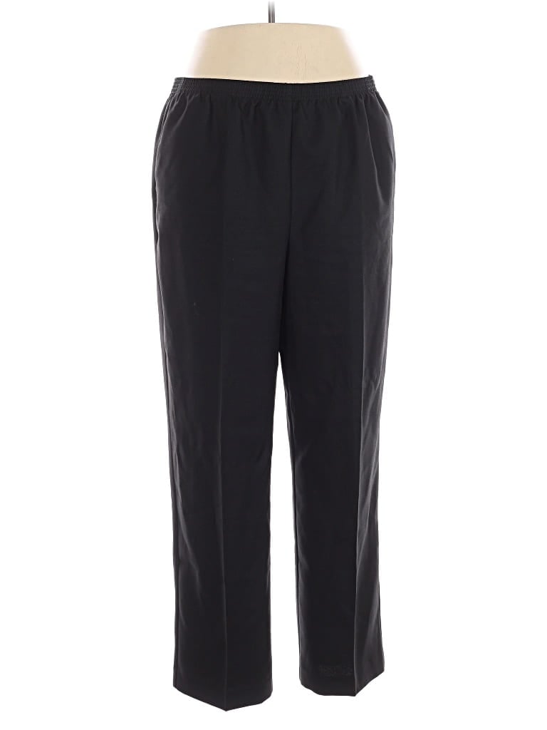 Pre-owned Alfred Dunner Casual Pants In Black
