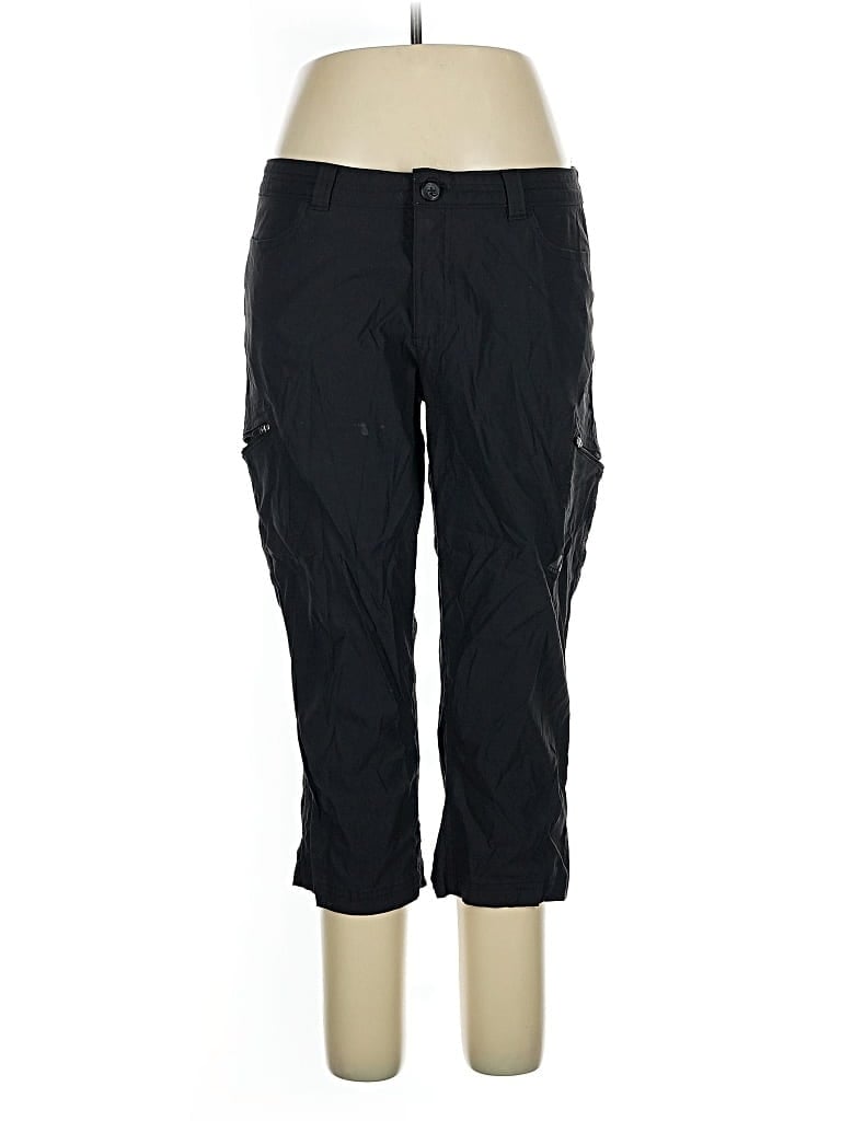 Pre-owned Eddie Bauer Casual Pants In Black