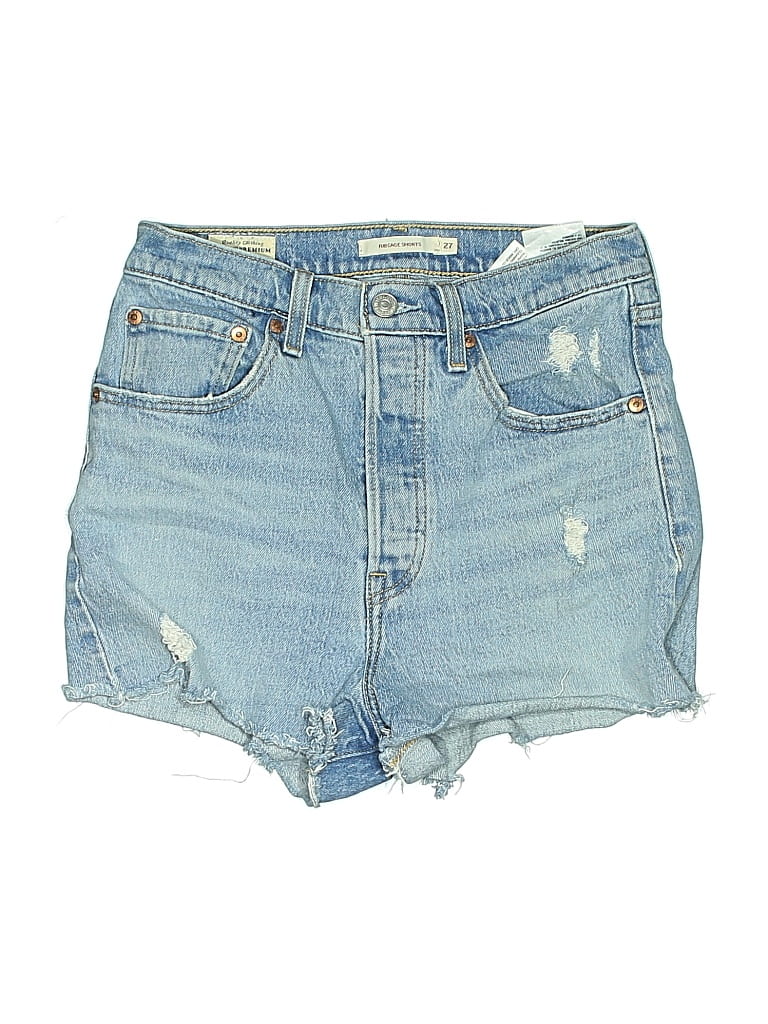 Pre-owned Levi's Denim Shorts In Blue