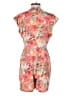 Athleta Floral Orange Romper Size S - photo 2