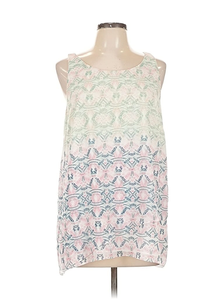 Pre-owned Cabi Sleeveless Top Pink Halter Neckline Tops