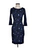 Jigsaw Stars Blue Cocktail Dress Size S - photo 1