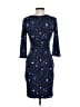 Jigsaw Stars Blue Cocktail Dress Size S - photo 2