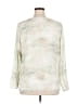Calvin Klein 100% Polyester Ivory Long Sleeve Blouse Size XL - photo 2