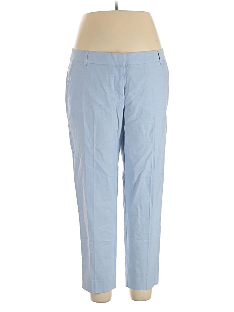 J.crew Factory Store Casual Pants In Blue