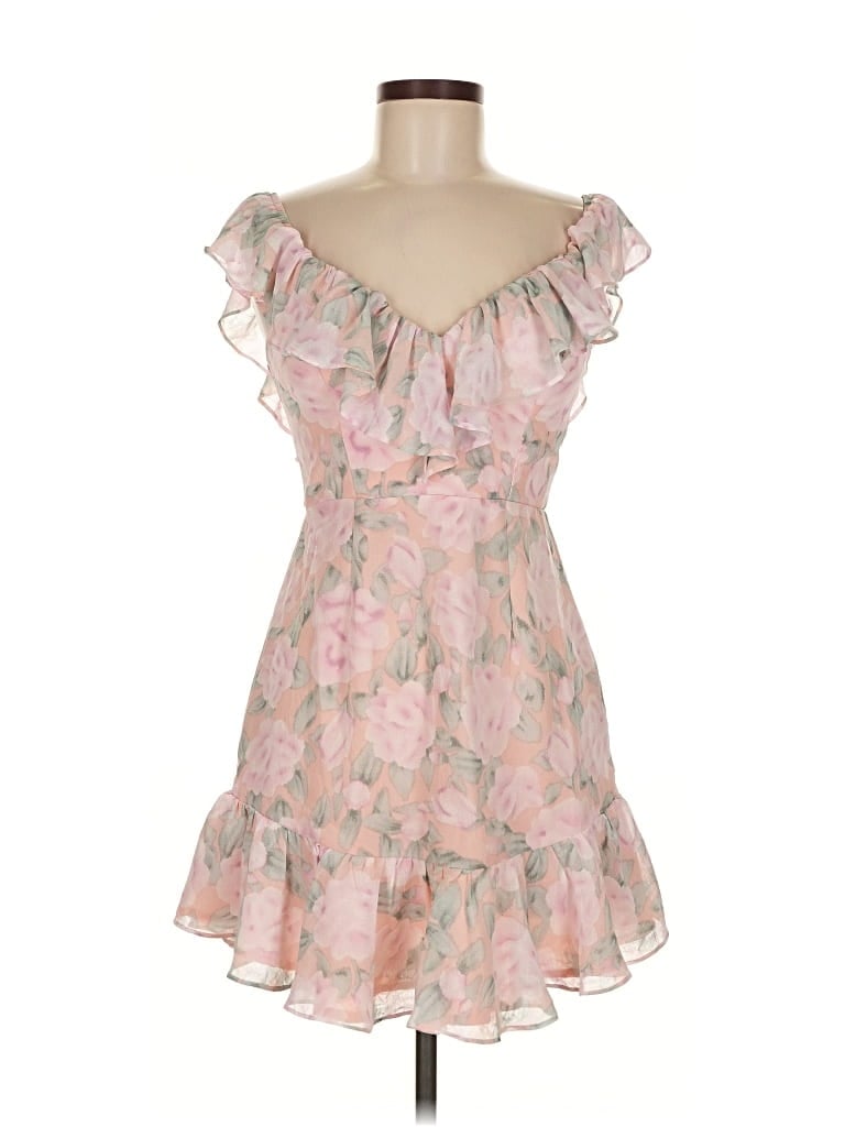 Pre-owned Selfie Leslie Cocktail Dress In Pink