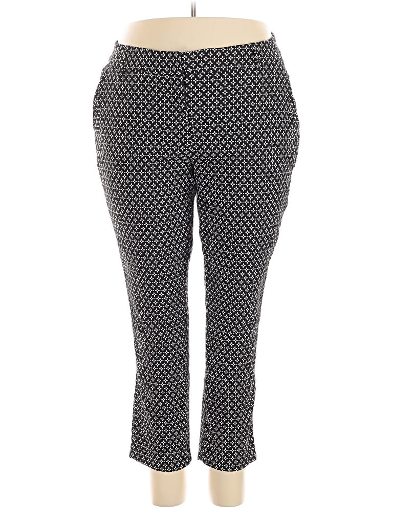 Pre-owned Lane Bryant Casual Pants In Black