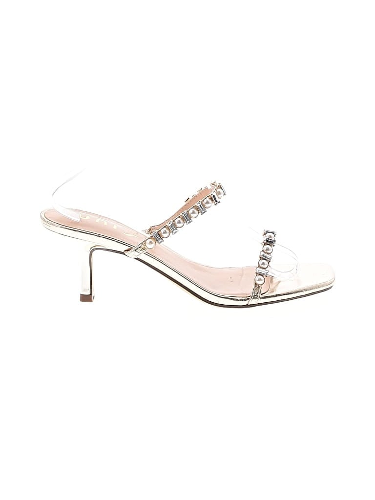 Pre-owned Unisa Sandals In Gold