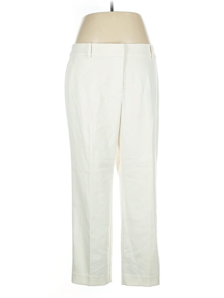 Pre-owned Ann Taylor Factory Dress Pants In White