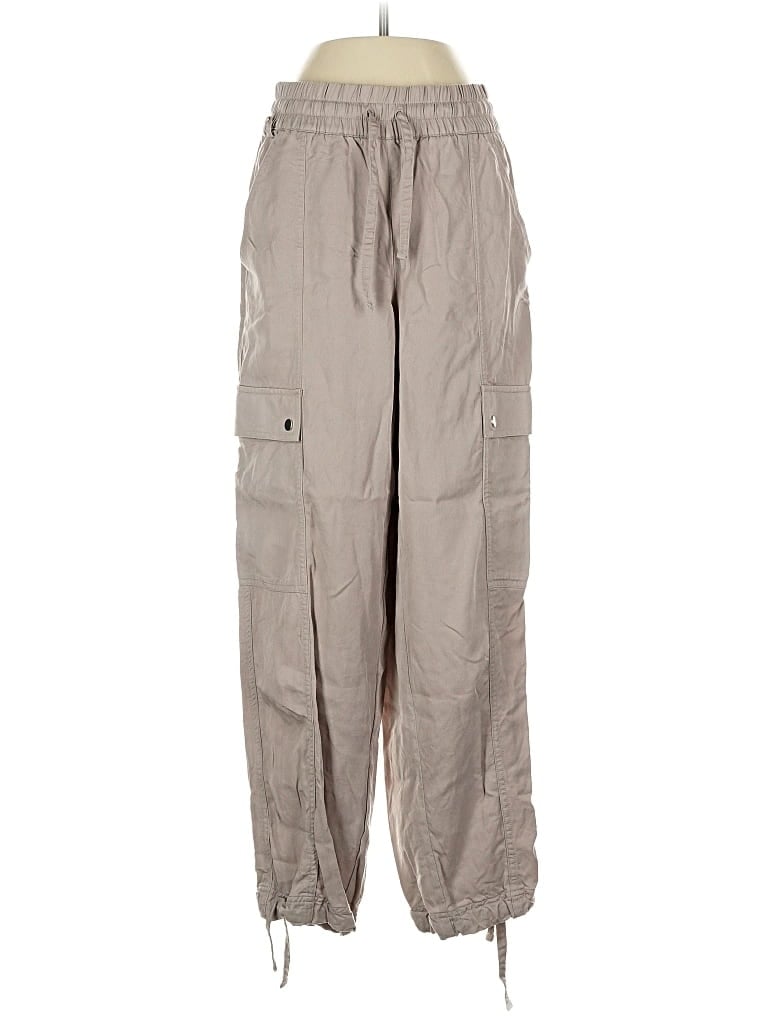 Pre-owned Athleta Cargo Pants In Gray