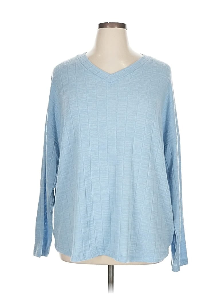 Pre-owned White Birch Long Sleeve T-shirt In Blue