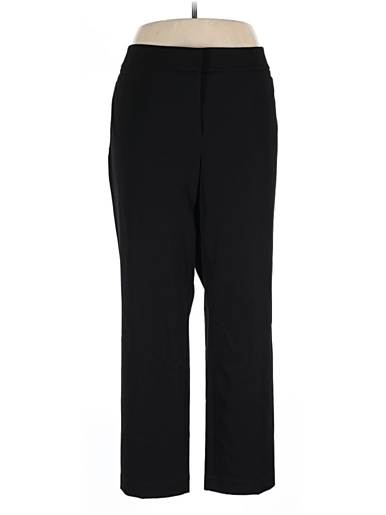 Pre-owned Ann Taylor Factory Dress Pants In Black