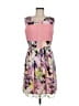 Gianni Bini 100% Polyester Print Pink Cocktail Dress Size 8 - photo 1