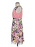 Gianni Bini 100% Polyester Print Pink Cocktail Dress Size 8 - photo 5