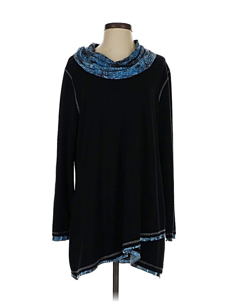 Pre-owned Parsley & Sage Long Sleeve T-shirt In Black