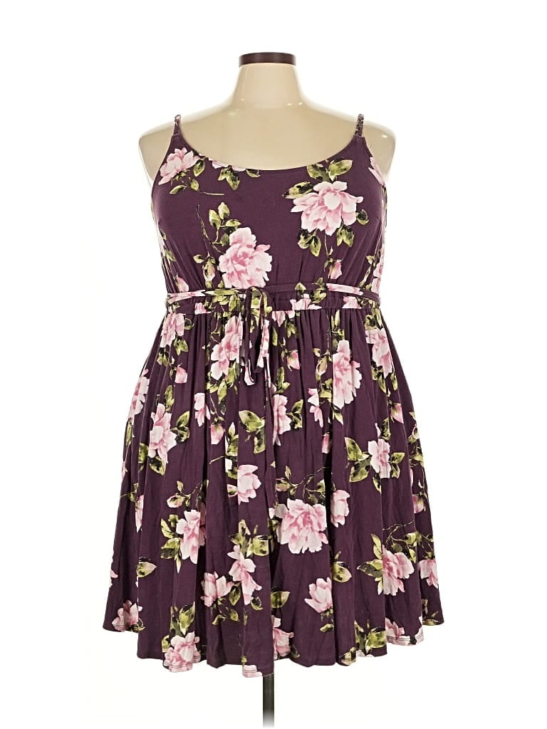 Pre-owned Torrid Casual Dress In Purple