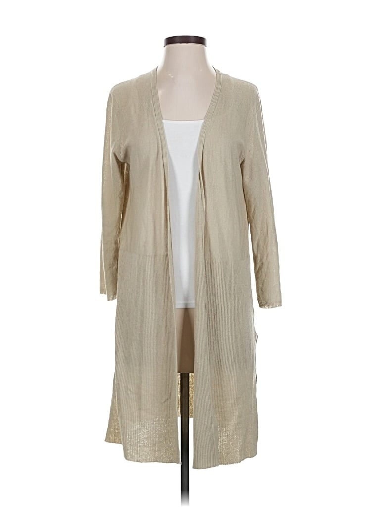 Pre-owned Unbranded Cardigan Sweater In Brown