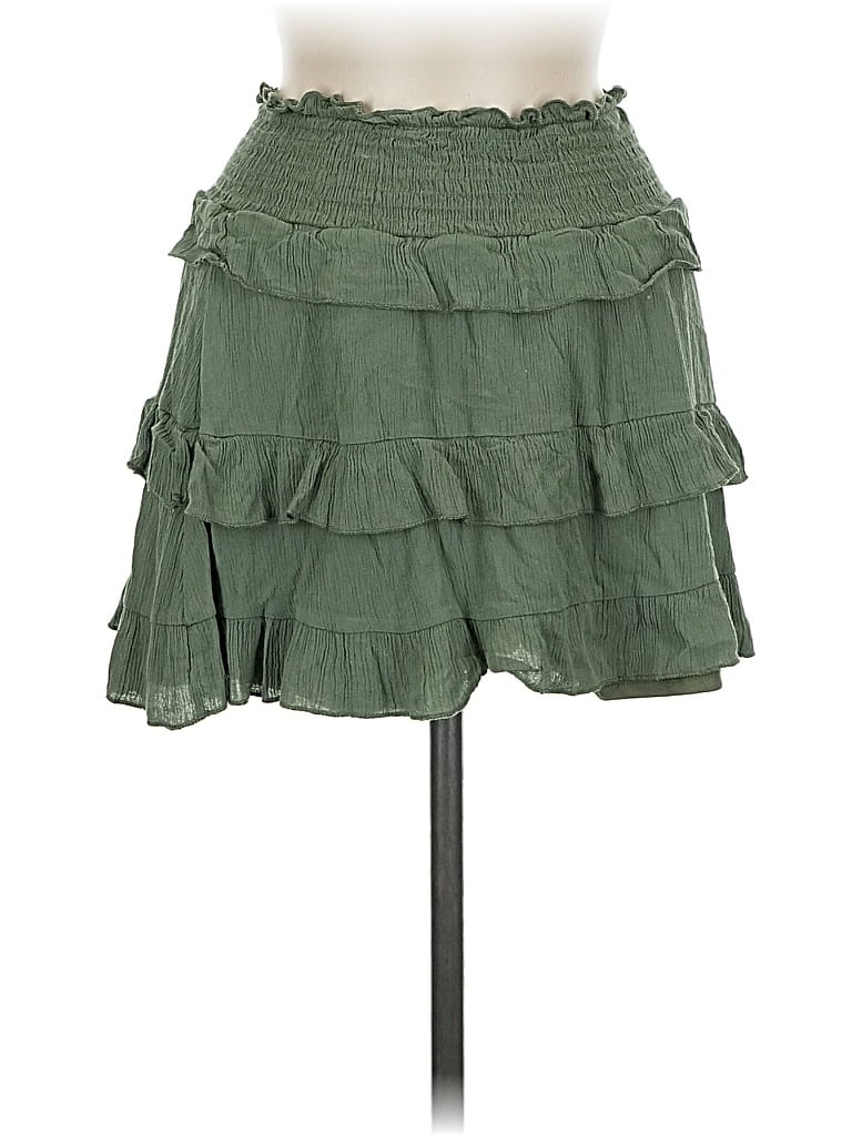 Pre-owned Altar'd State Casual Skirt In Green