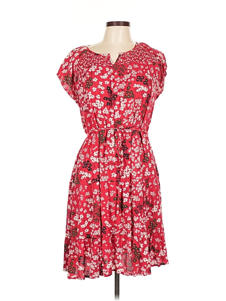 Pre-owned Fat Face Casual Dress In Red