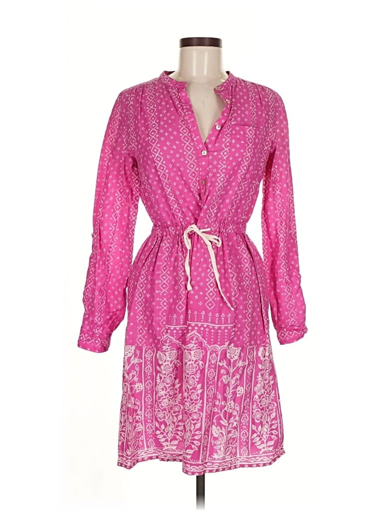Pre-owned Meadow Rue Casual Dress In Pink