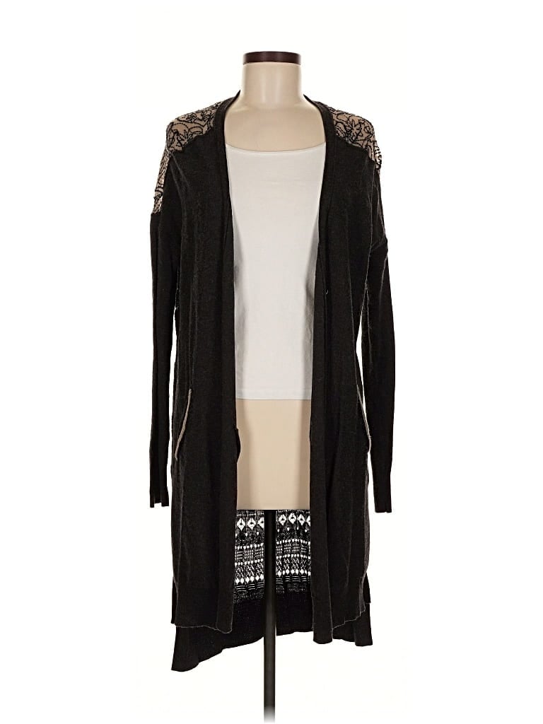Pre-owned Free People Kimono In Black