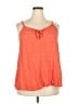 Torrid Orange Sleeveless Blouse Size 2X Plus (2) - photo 1