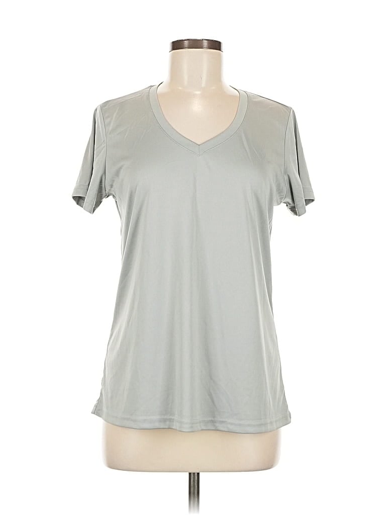 Pre-owned Unbranded Active T-shirt In Gray