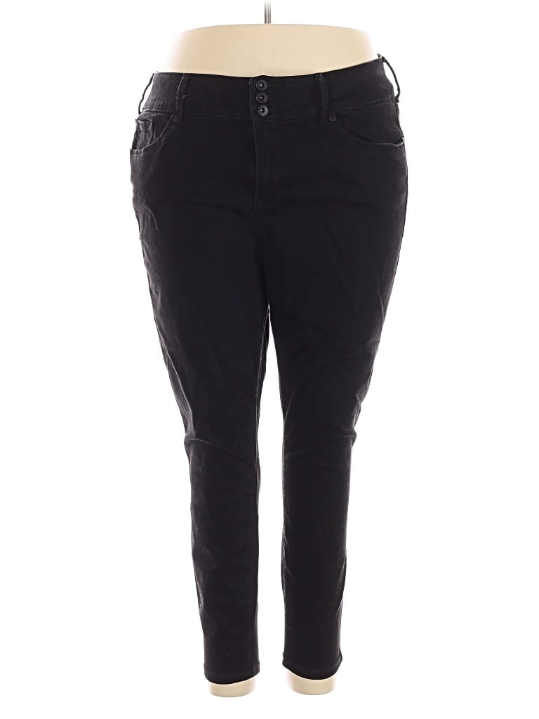 Pre-owned Torrid Casual Pants In Black