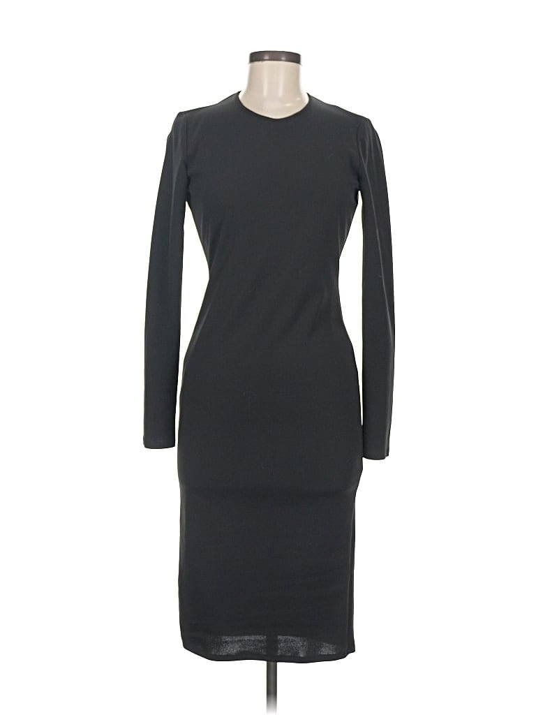 Pre-owned Zara W&b Collection Casual Dress In Gray