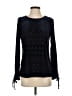 Talbots Blue Black Long Sleeve T-Shirt Size S - photo 1