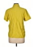 Zara Yellow Short Sleeve Button-Down Shirt Size L - photo 2