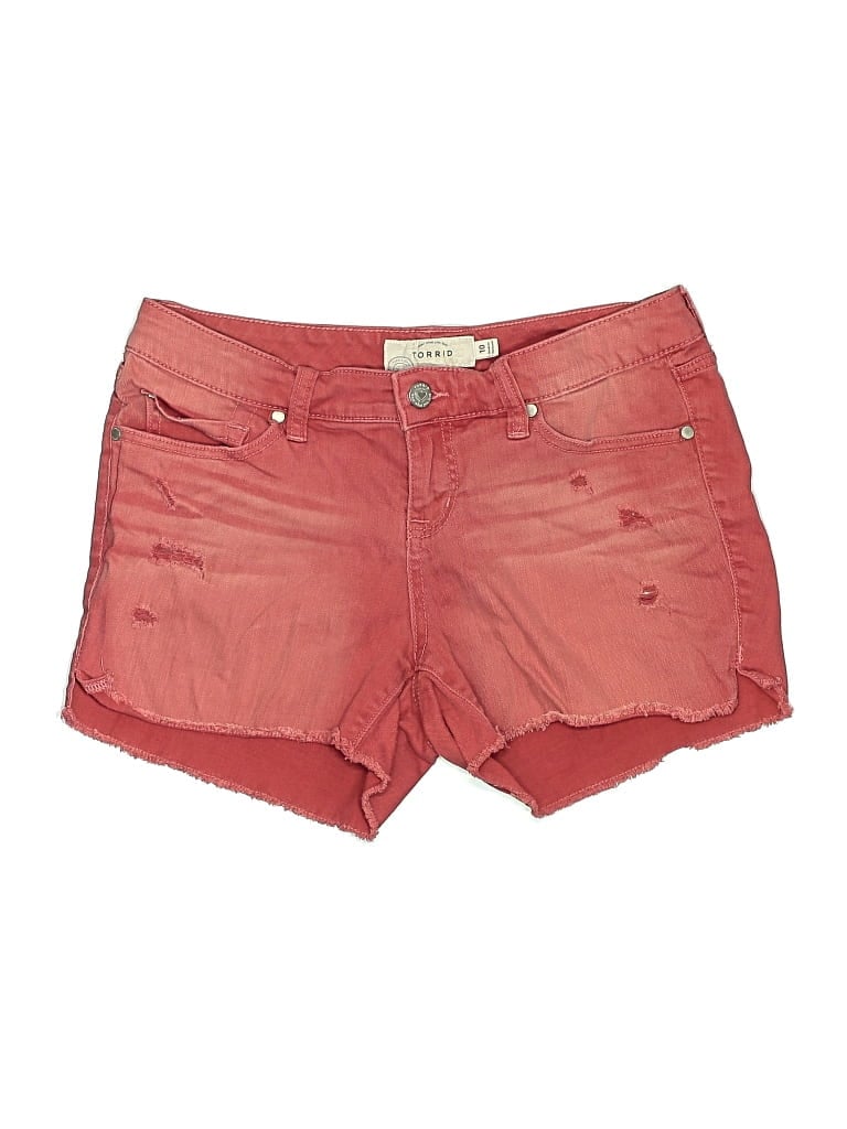 Pre-owned Torrid Shorts In Red