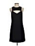 Unbranded Solid Black Cocktail Dress Size S (estimated) - photo 1