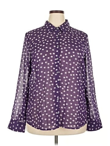 G.H. Bass & Co. Long Sleeve Blouse (view 1)