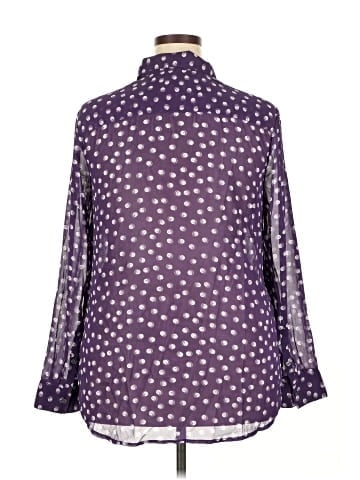 G.H. Bass & Co. Long Sleeve Blouse (view 2)