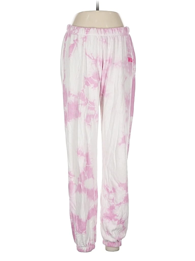 Pre-owned Wsly Casual Pants In Pink