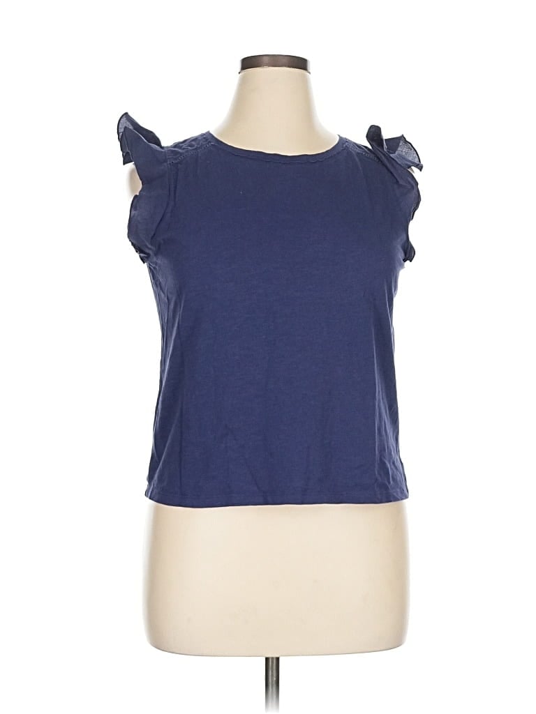 Pre-owned Hatley Sleeveless T-shirt In Blue