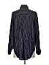Universal Thread 100% Rayon Stripes Blue Long Sleeve Button-Down Shirt Size S - photo 2